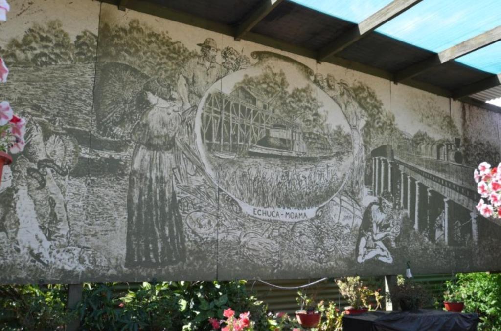 Hotel Echuca Gardens Exterior foto